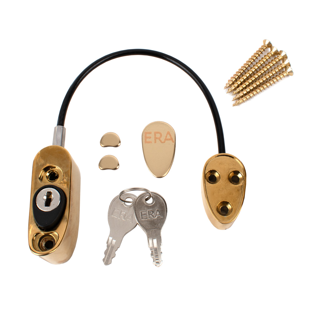 ERA Cable Safety Restrictor - Polished Gold